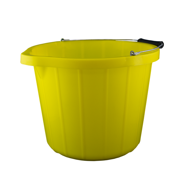 Yellow Heavy Duty Buckets