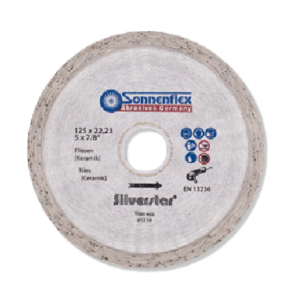 Diamond cutting disc continuous tile blade